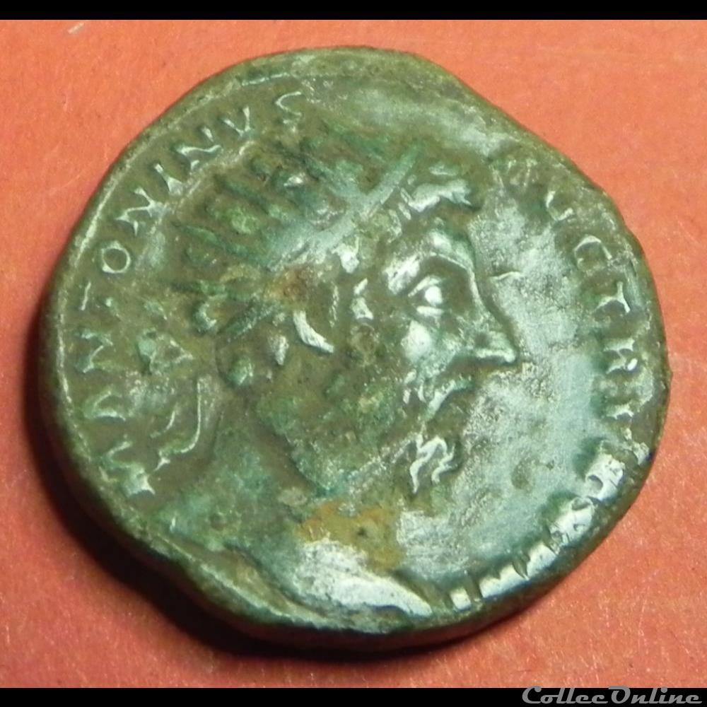 Antonin le Pieux monnaie antique romaine antonin le pieux