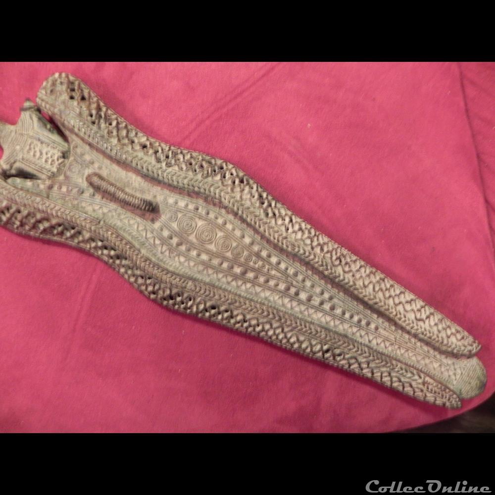 épée royale de parade Yoruba//couteau Vere du Cameroun/Nigéria 4 art antiquites africain armes epee royale de parade yoruba couteau vere du cameroun nigeria