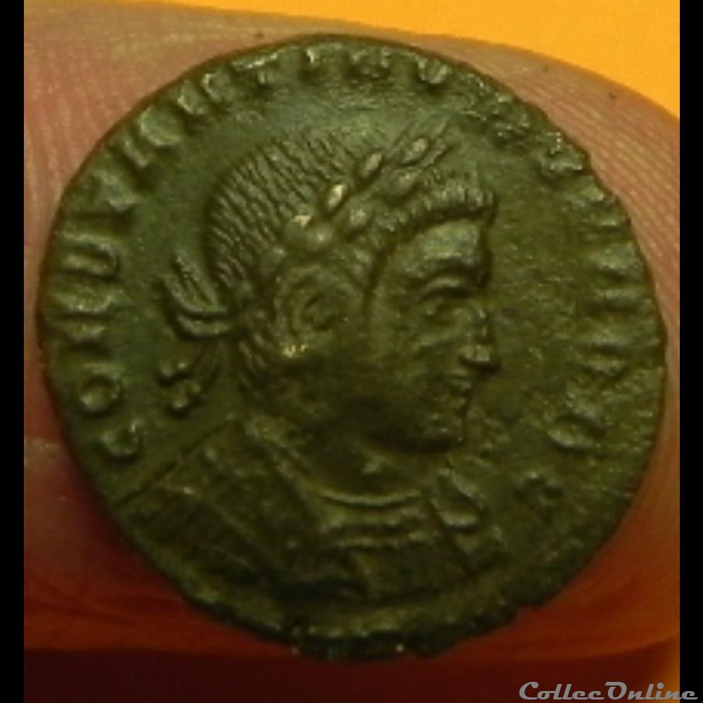 CONSTANTIN II GLORIA EXERCITVS CAESS OI 2 monnaie antique romaine constantin ii gloria exercitvs caess oi