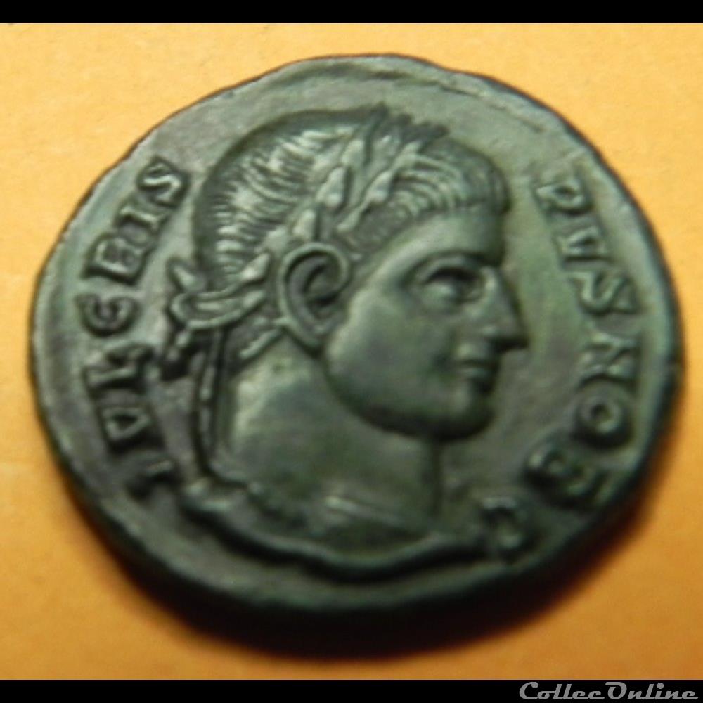 Crispus VOT X nummus monnaie antique romaine crispus vot x nummus