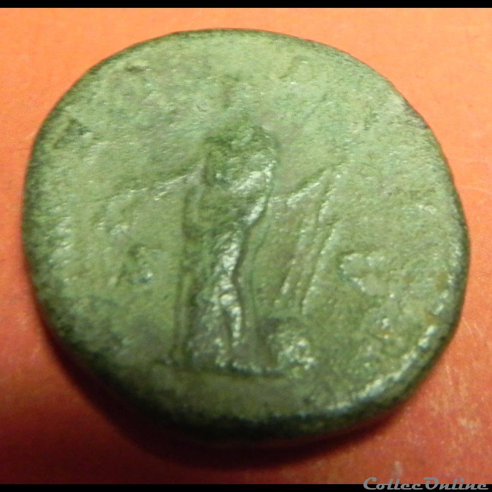 CRISPINA RIC AS 3 monnaie antique romaine crispina ric as