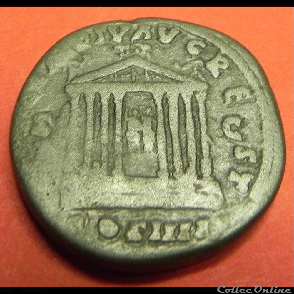 sesterce Antonin le Pieux R2 monnaie antique romaine sesterce antonin le pieux r2