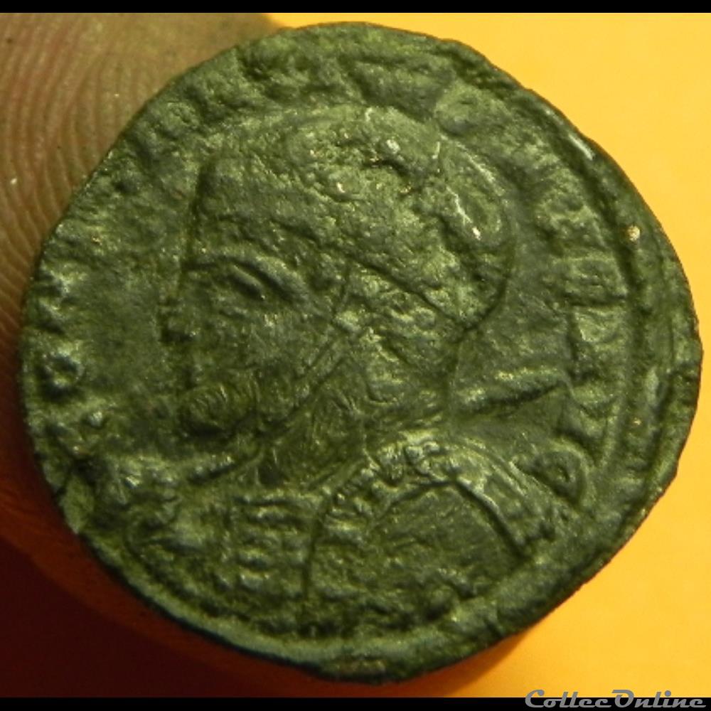 CONSTANTIN Ier LE GRAND VICTORIAE LAETAE PRINC PERP/ VOT/PR. 3 monnaie antique romaine constantin ier le grand victoriae laetae princ perp vot pr
