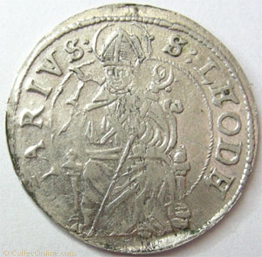 2 Batz Lure Murbach 1631 4 monnaie france feodale 2 batz lure murbach 1631