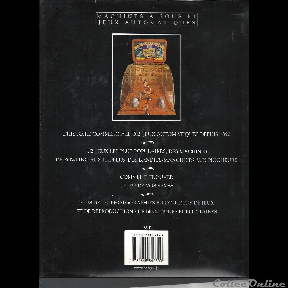 jeux jouet bar flipper arcade mandat territoriaux le guide du collectionneur de machines a sous