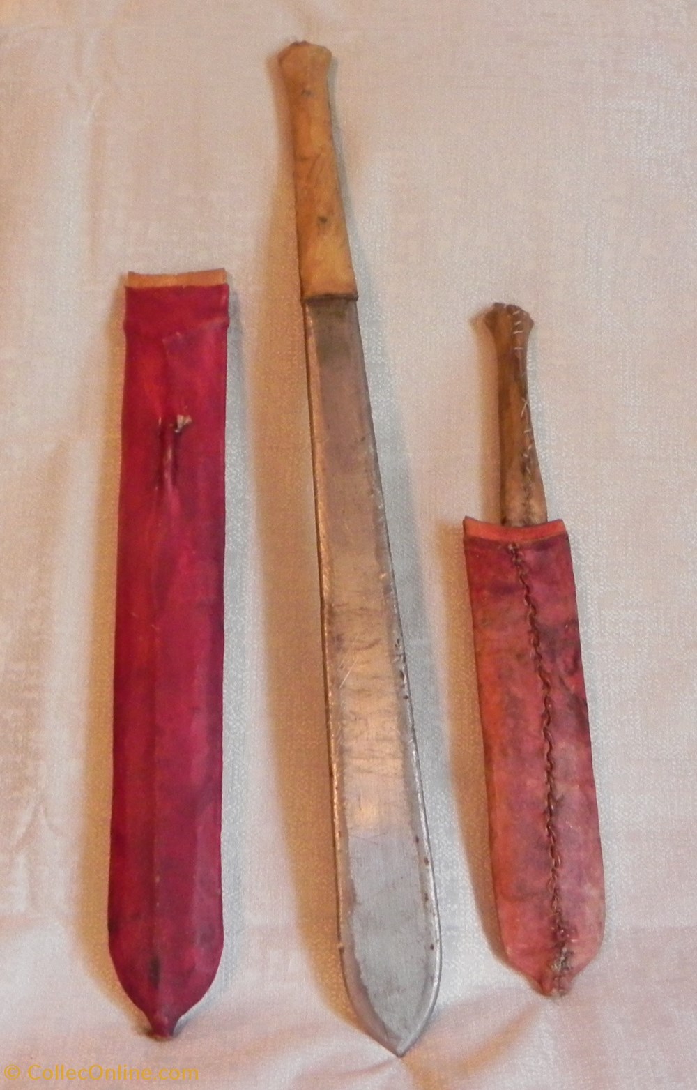 militaria armes blanches couteau de tribu massai du kenya 1950