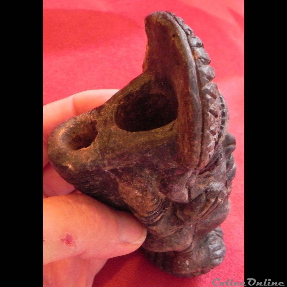 fourneau pipe Bamoun 3 art antiquite africain fourneau pipe bamoun