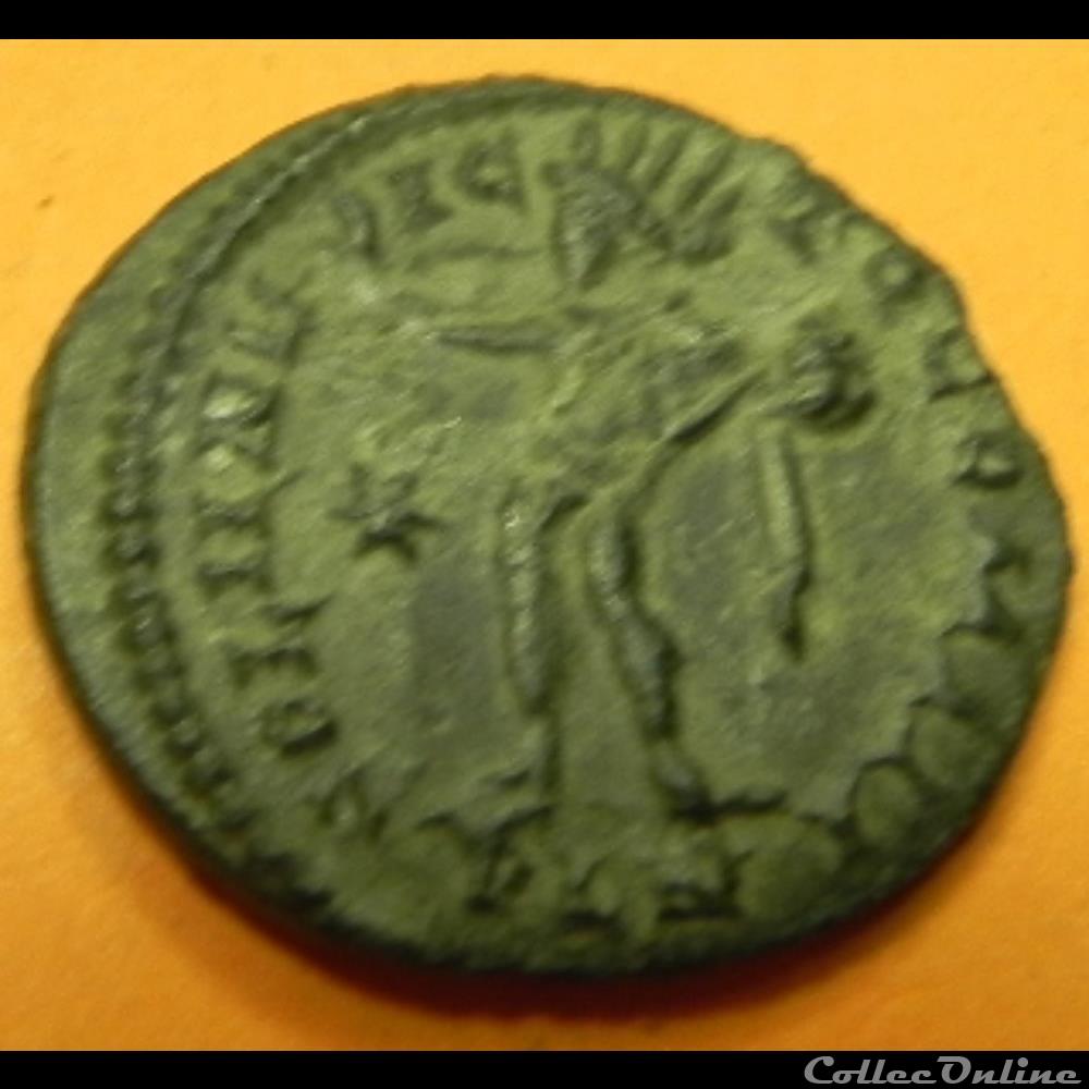 monnaie antique romaine constantin i soli invic to comiti pln