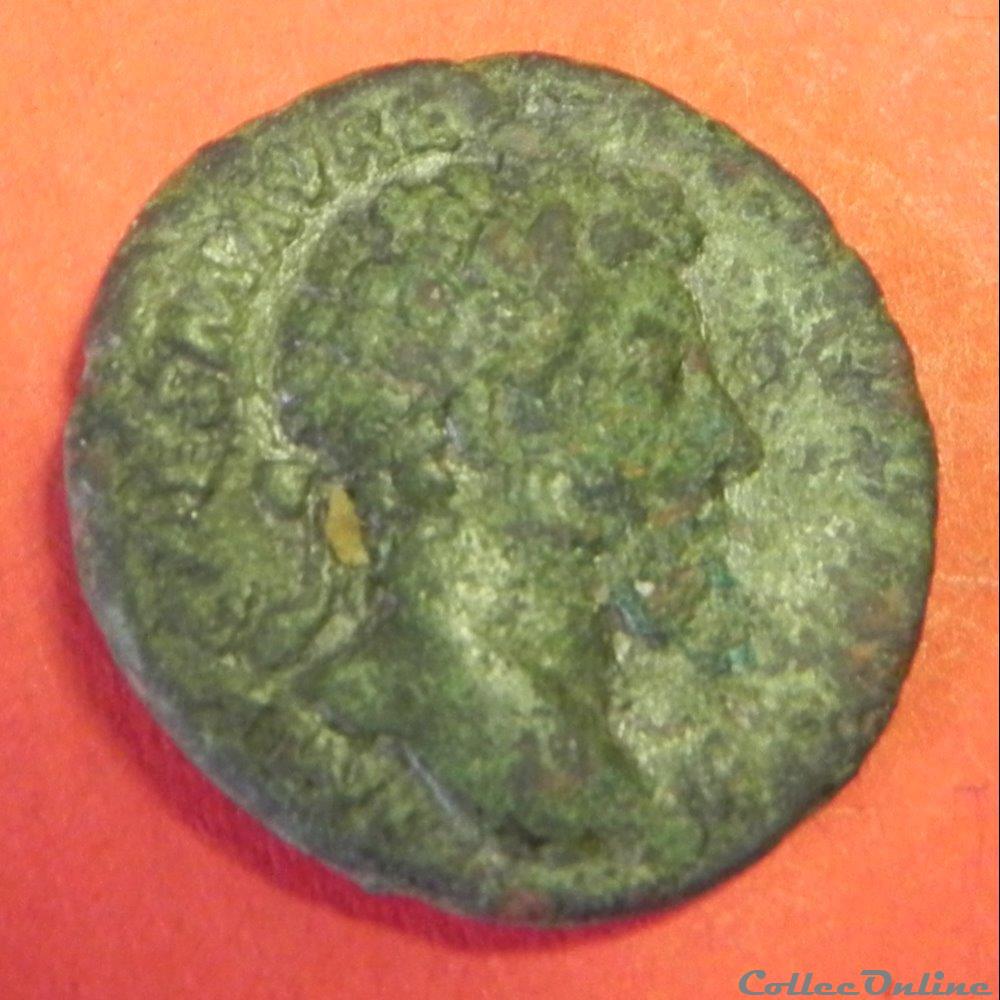 Marc-Aurèle COSIII as ou dupondius ? monnaie antique romaine marc aurele cosiii as ou dupondius