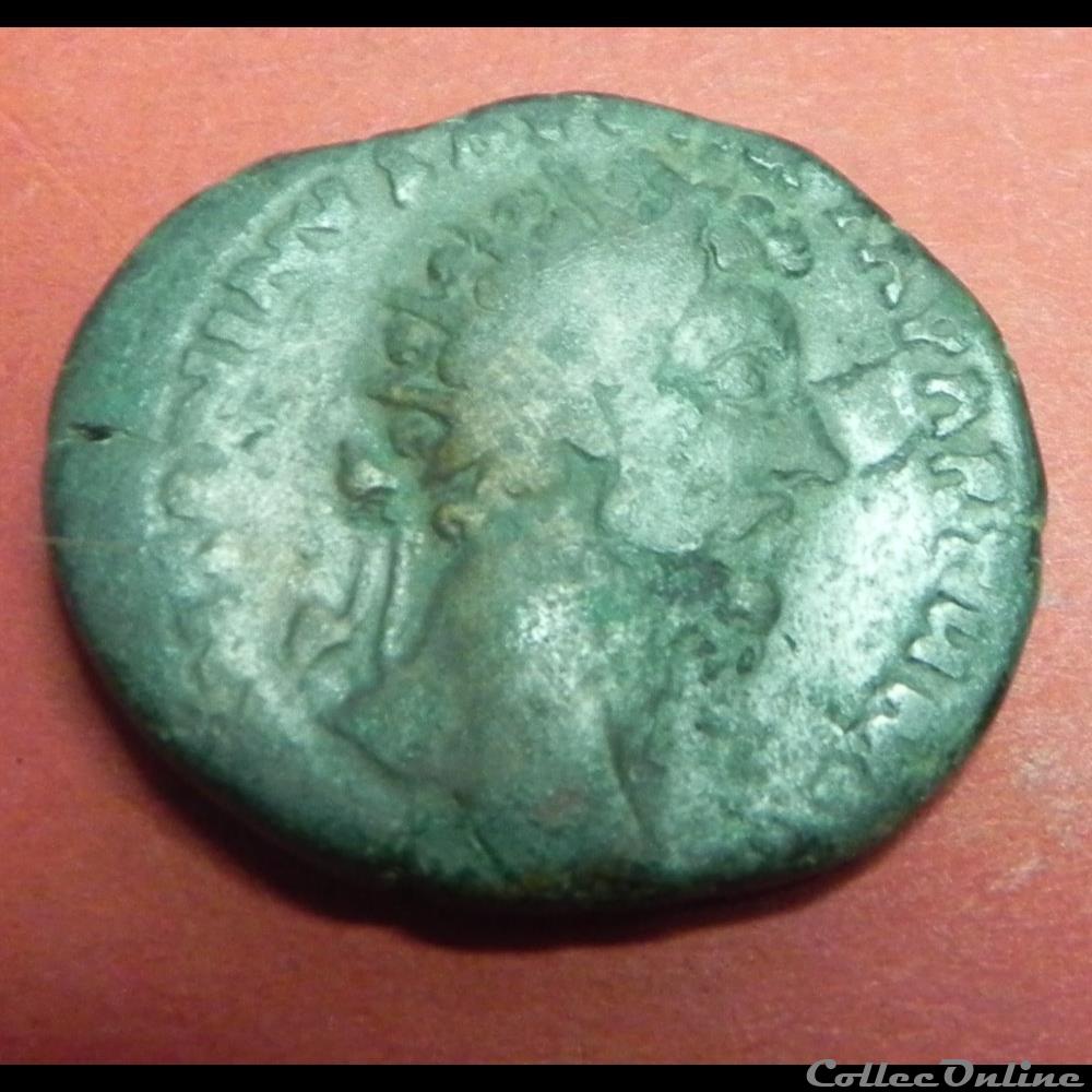 Antonin AS monnaie antique romaine antonin as