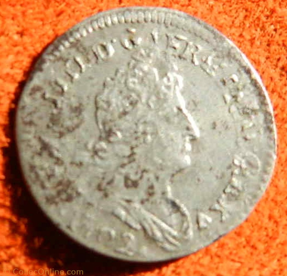 Besançon 1702 aux insignes monnaie france royale besancon 1702 aux insignes
