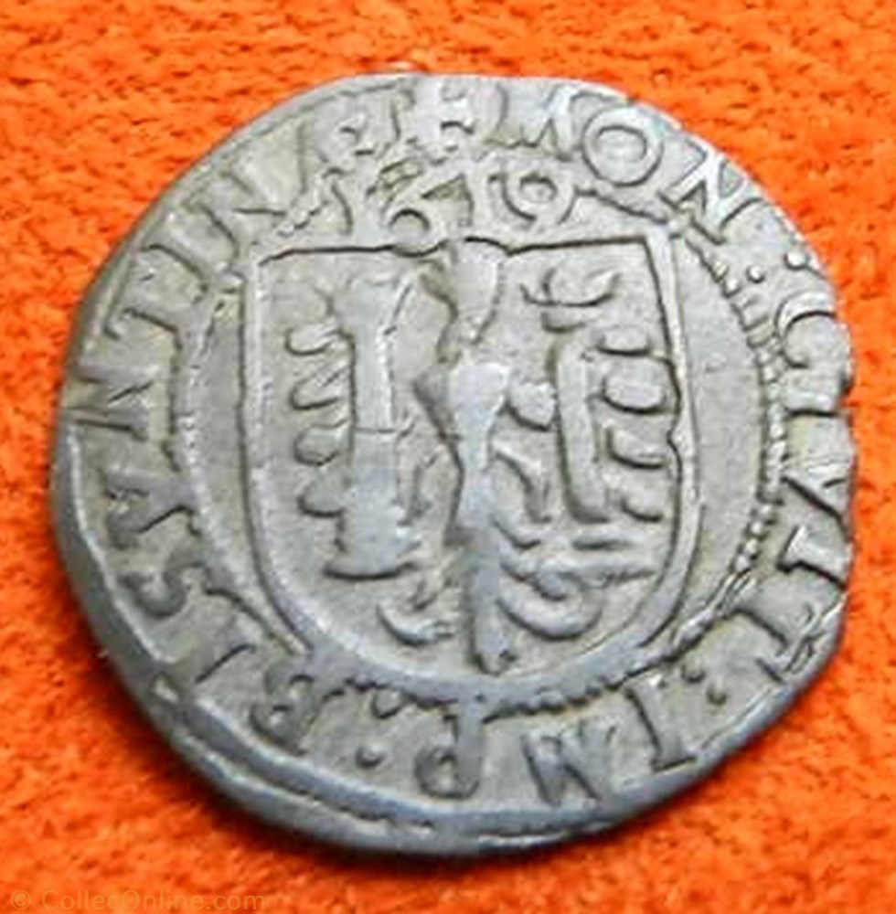 monnaie france feodale besancon carolus 1619