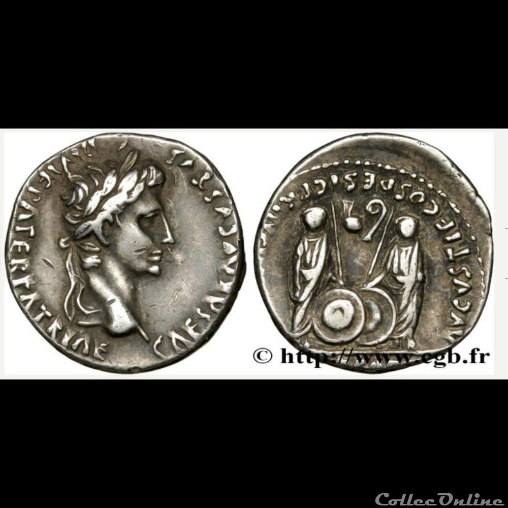 denier AUGUSTE DIVI F PATER PATRIAE. 2 monnaie antique romaine denier auguste divi f pater patriae