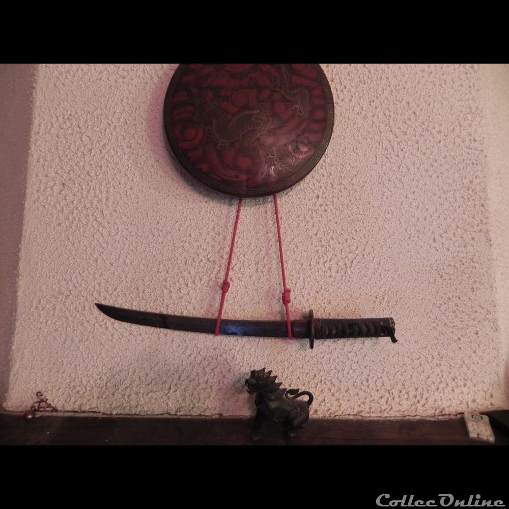 militarium arme blanch mandat territoriaux sabre court japon