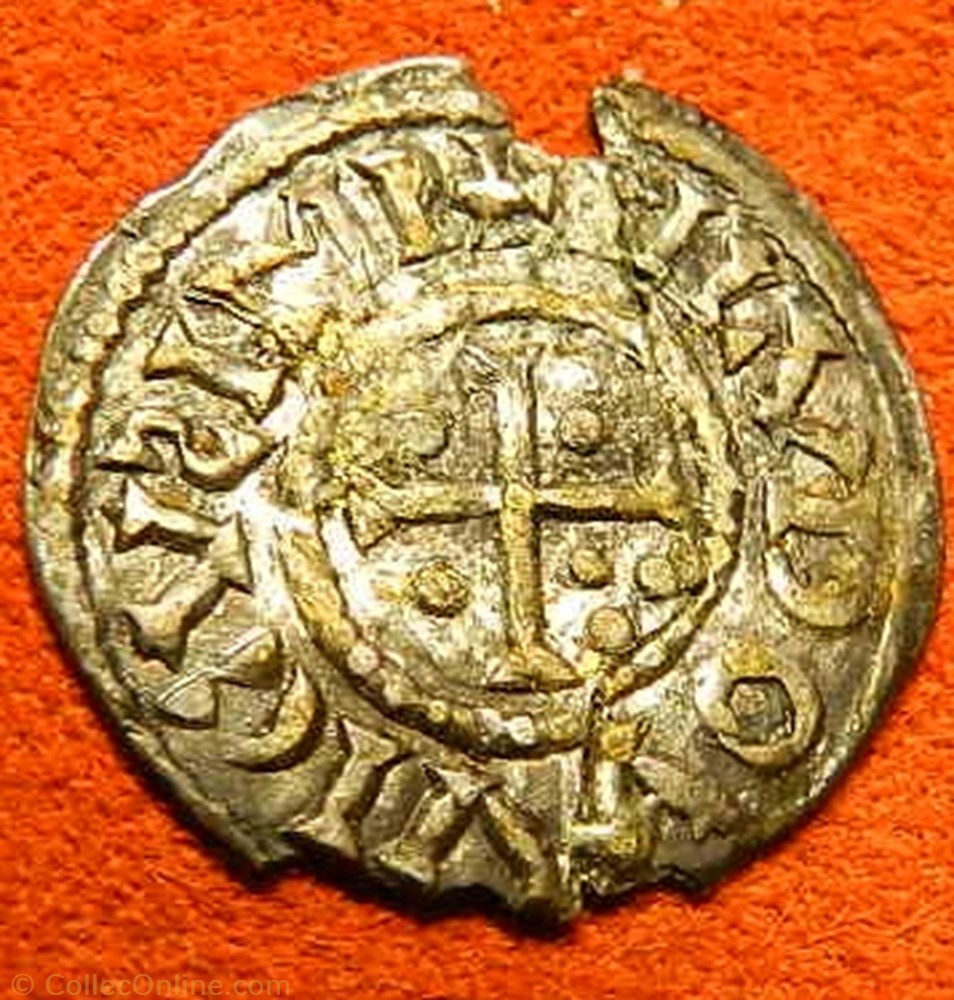 monnaie france a carolingienne denier de louis le pieux