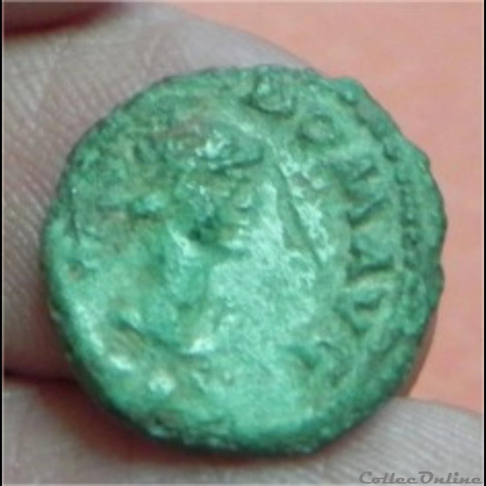 monnaie antique romaine quadrans dom domicien