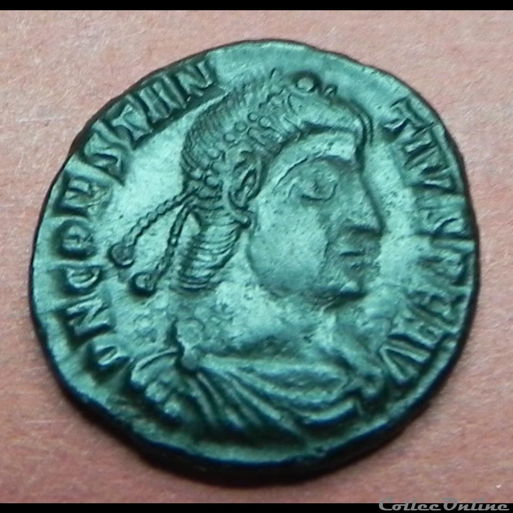 Constantius FEL TEMP RE-PARATIO SISCIA ric 369 2 monnaie antique av jc ap romaine constantius fel temp re paratio siscia ric 369