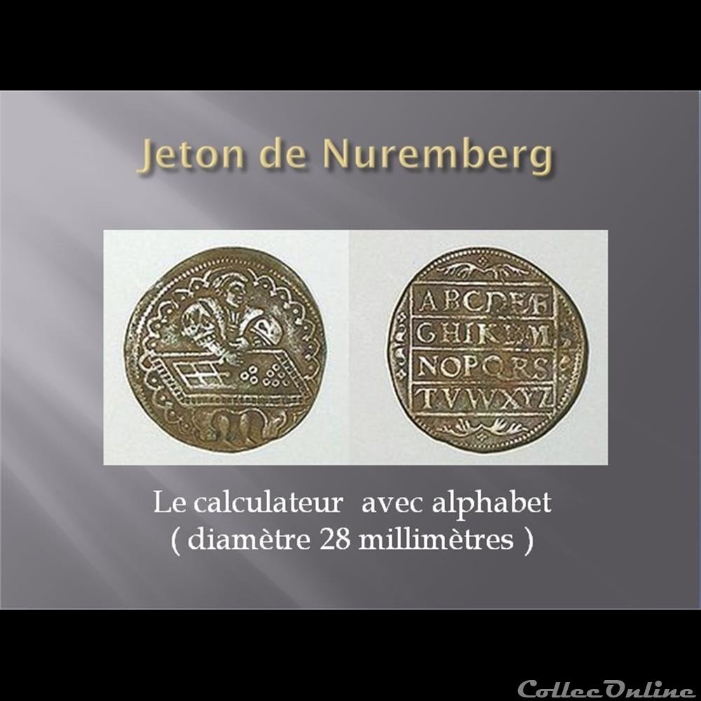 medaille religieuse mandat territoriaux jeton de nuremberg