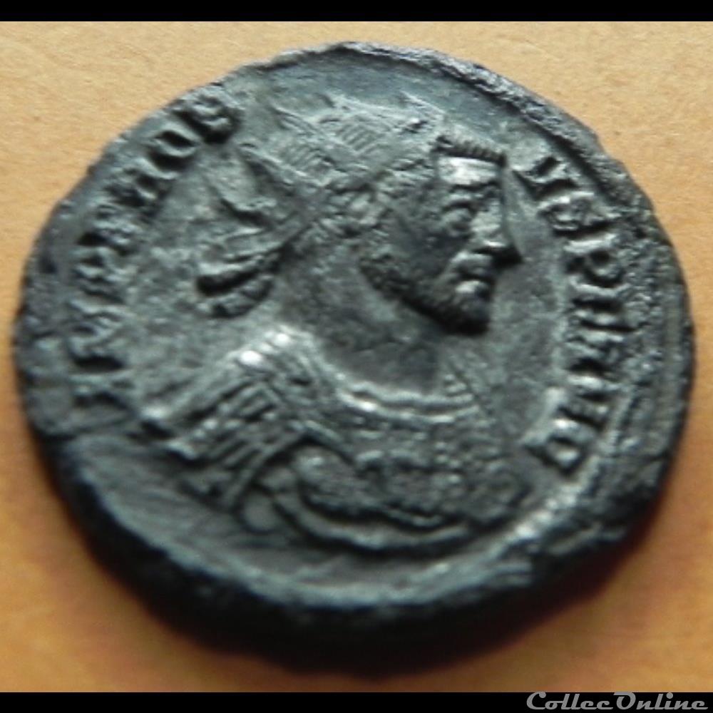 PROBVS ADVENTVS AVG ROME R*Z 2 monnaie antique romaine probvs adventvs avg rome r z