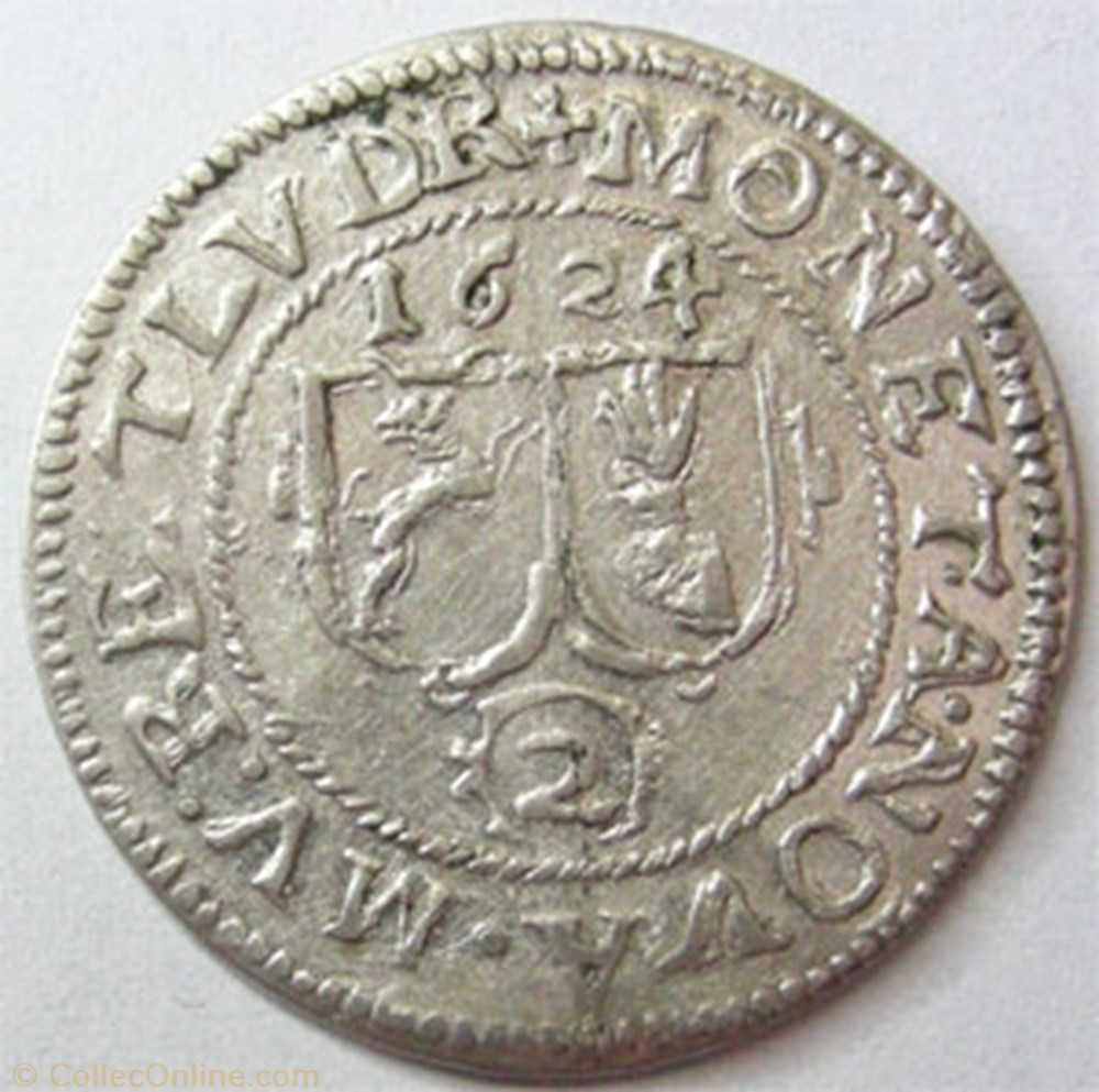 2 Batz Lure Murbach 1631 3 monnaie france feodale 2 batz lure murbach 1631