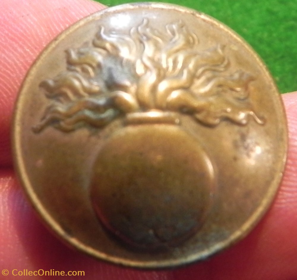 vetements et accessoires boutons militaires bouton infanterie a la grenade 1870 1915 poilus