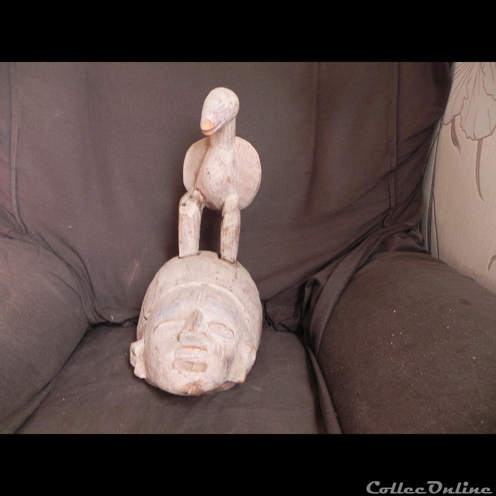 art antiquite africain masque gelede