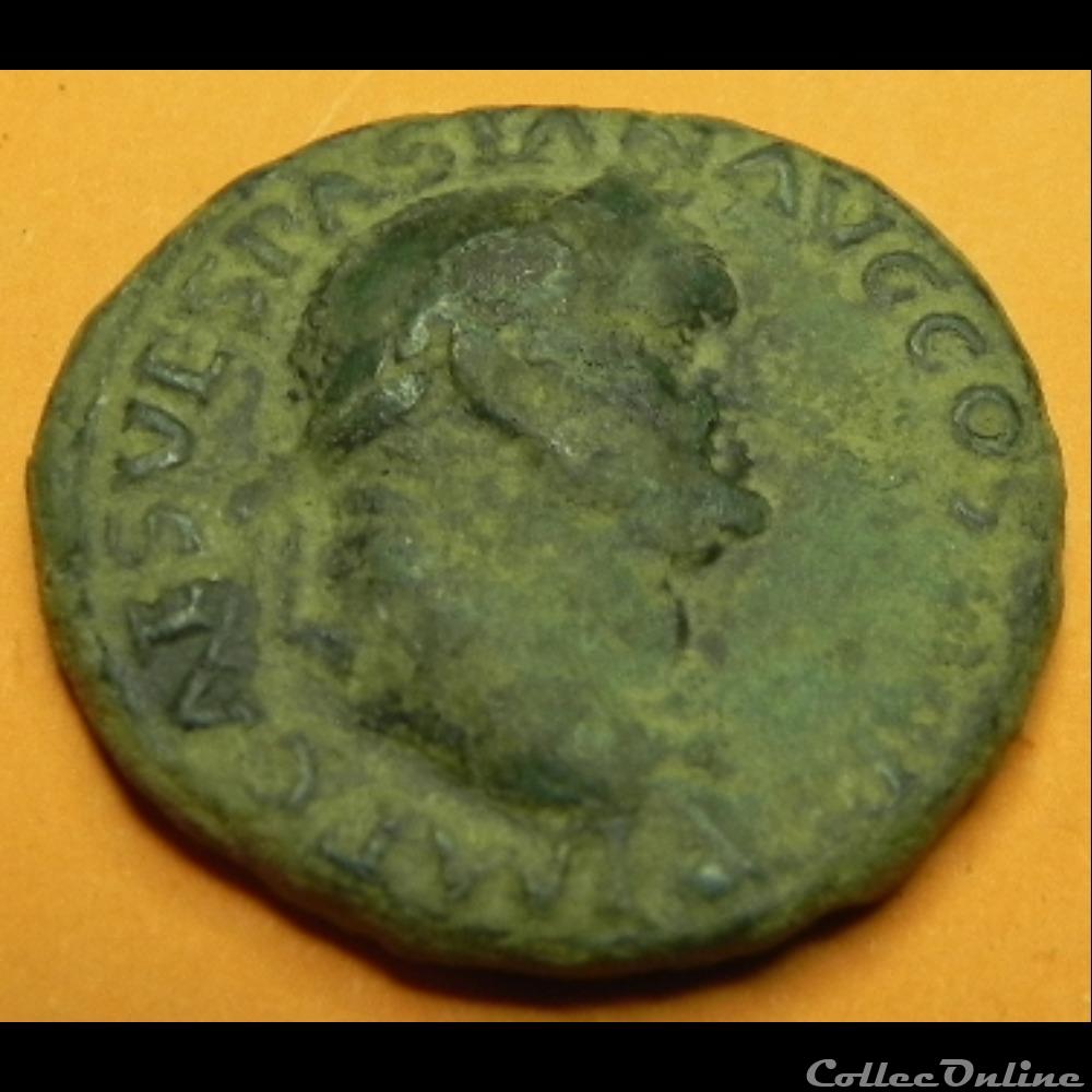 Vespasien JUDAEA CAPTA Dupondius Judée cative 2 monnaie antique av jc romaine republicaine imperiale vespasien judaea capta dupondius judee cative