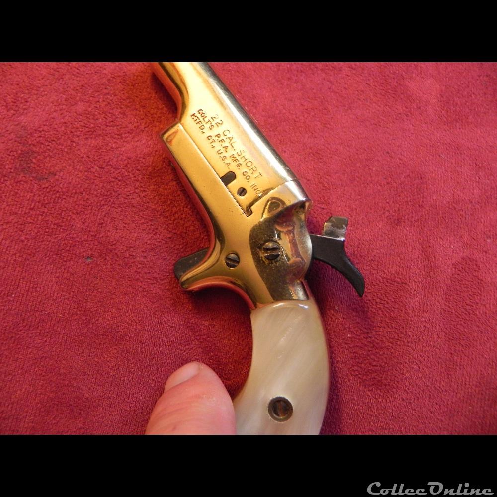 derringer colt 22 short 4 militarium arme a feux ancienne mandat territoriaux derringer colt 22 short