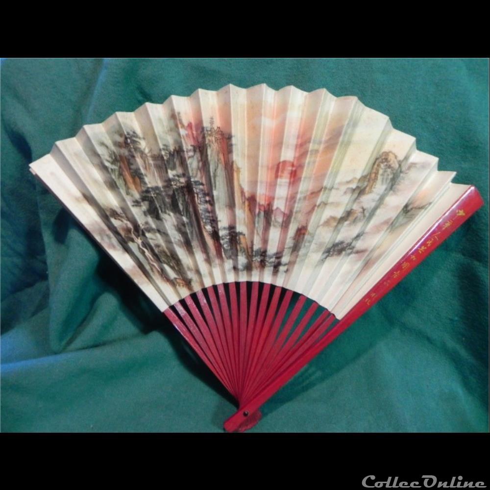 vetement et accessoire eventail japon xxeme