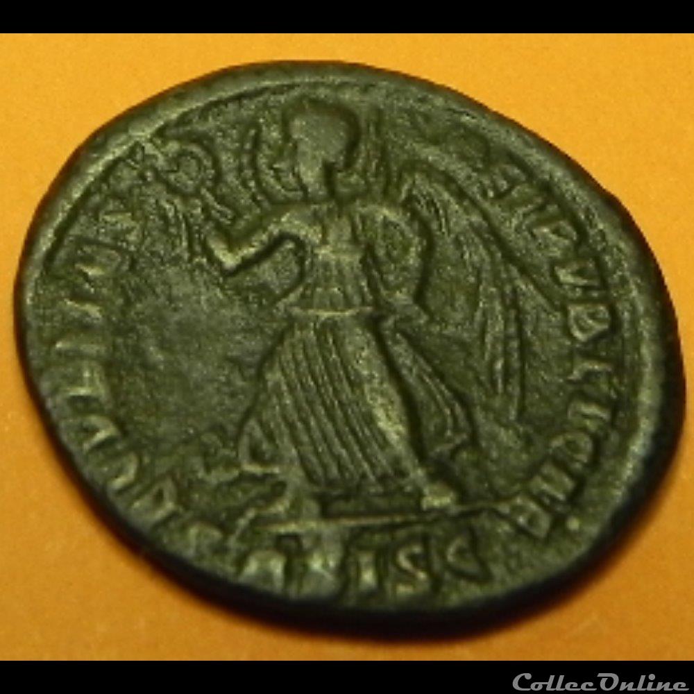 VALENS ASISC nummus 2 monnaie antique romaine valens asisc nummus