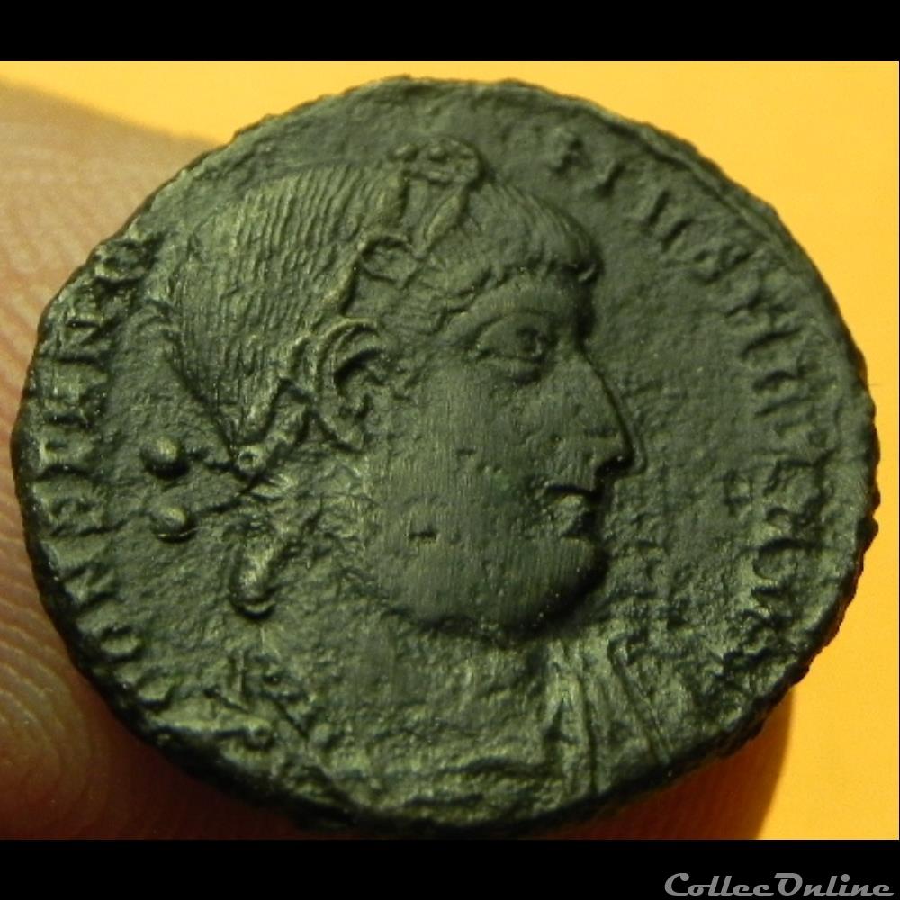 monnaie antique romaine constantin i gloria exercitvs