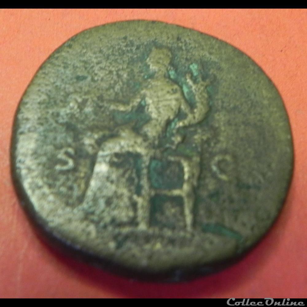CRISPINA RIC 671 3 monnaie antique romaine crispina ric 671
