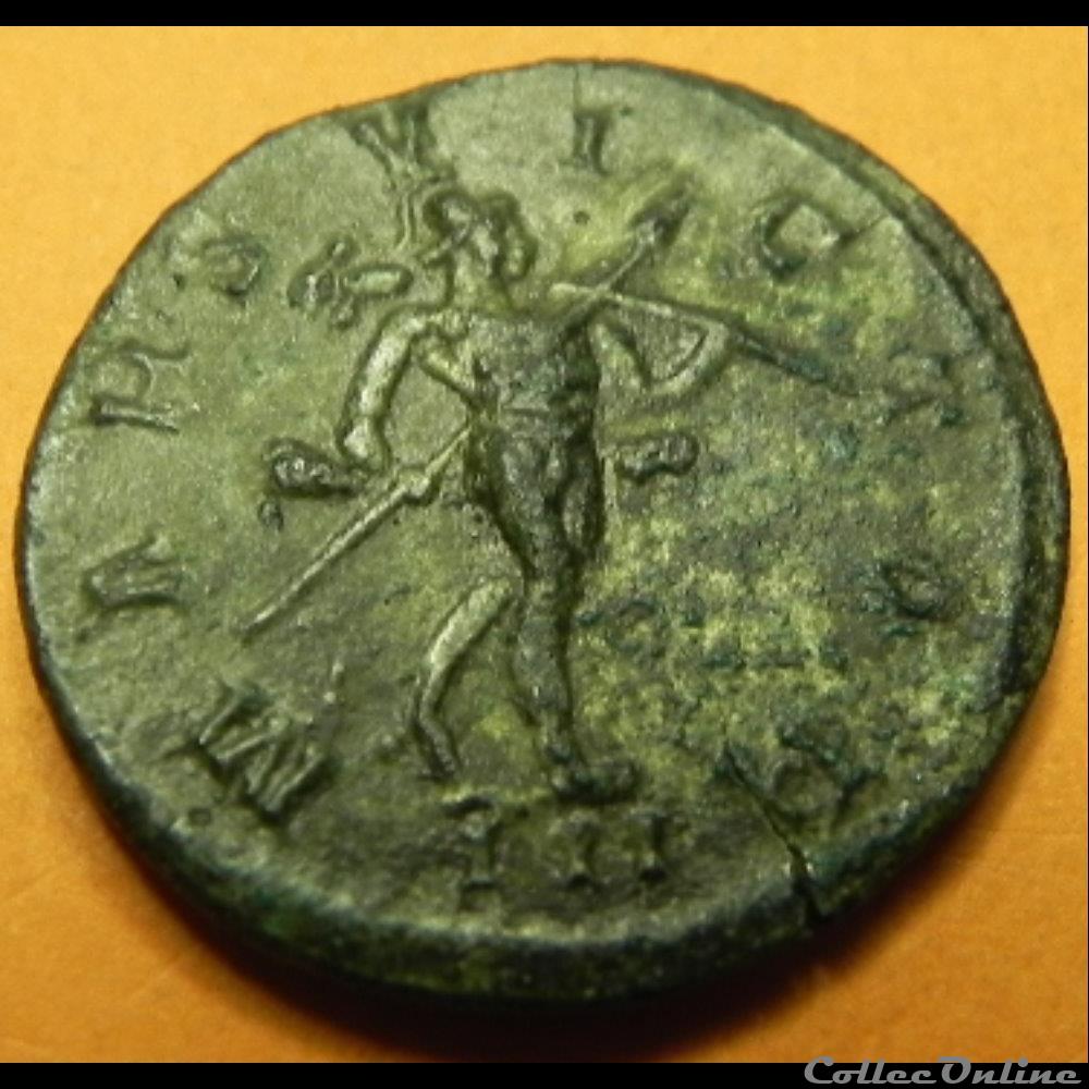 PROBVS MARS VI-CTOR// III LYON 3 monnaie antique romaine probvs mars vi ctor iii lyon