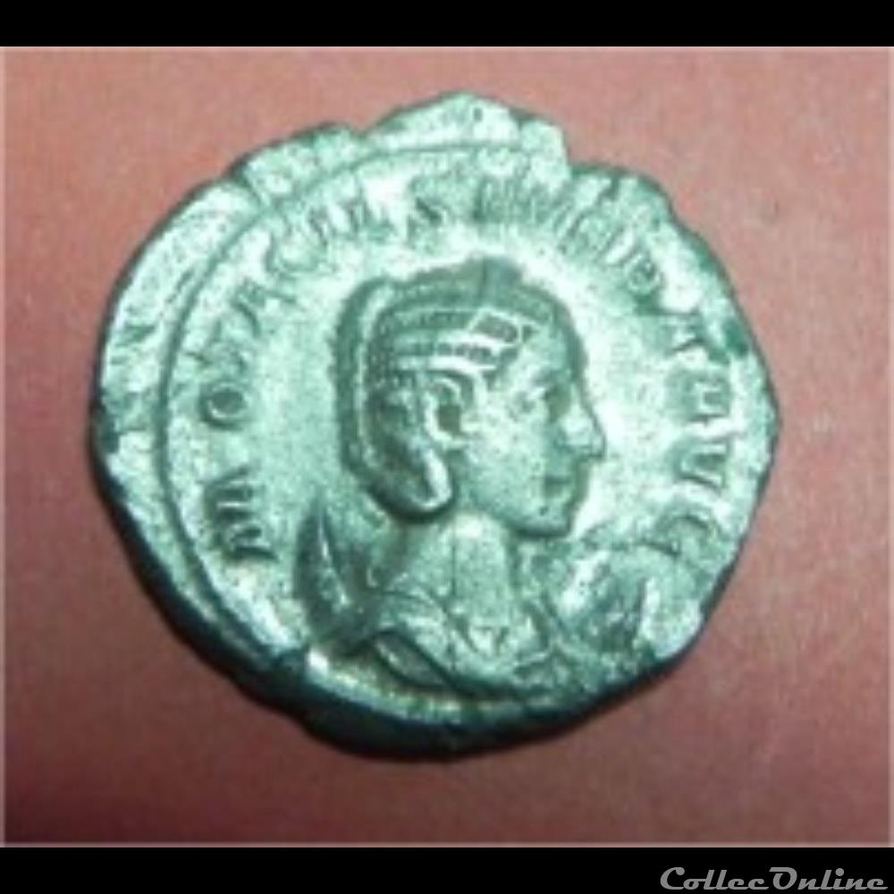 Octacilia Severa antoninien 3 monnaie antique romaine octacilia severa antoninien
