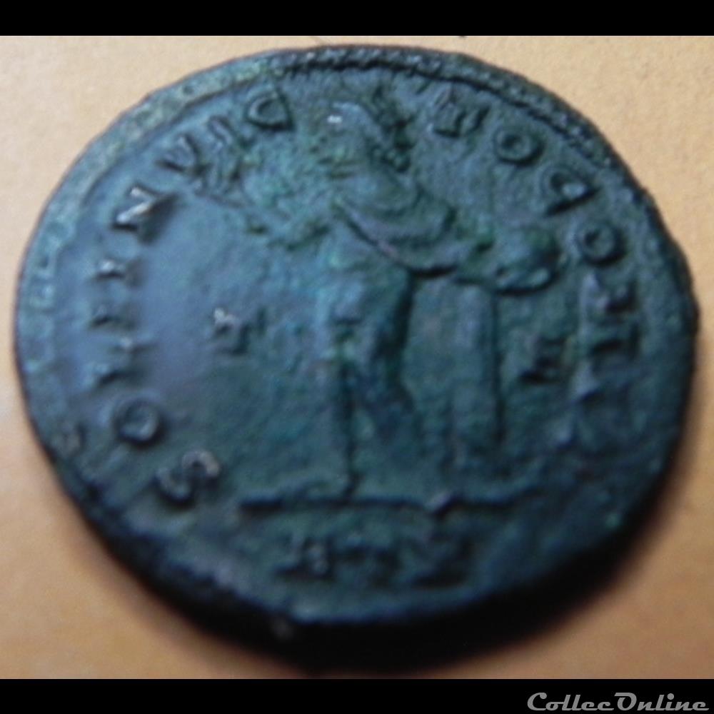 CONSTATIN I follis SOLI INVIC-TO COMITI P TR Trèves 2 monnaie antique romaine constatin i follis soli invic to comiti p tr treves