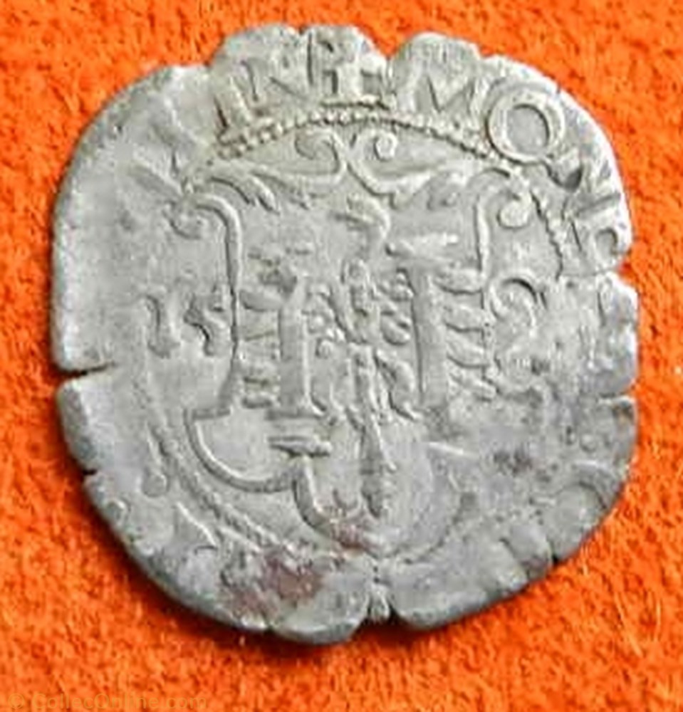 Besançon 1591 carolus monnaie france feodale besancon 1591 carolus
