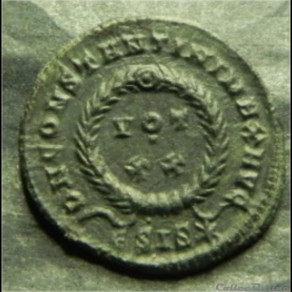 CONSTANTIN I VOT XX 2 monnaie antique romaine constantin i vot xx