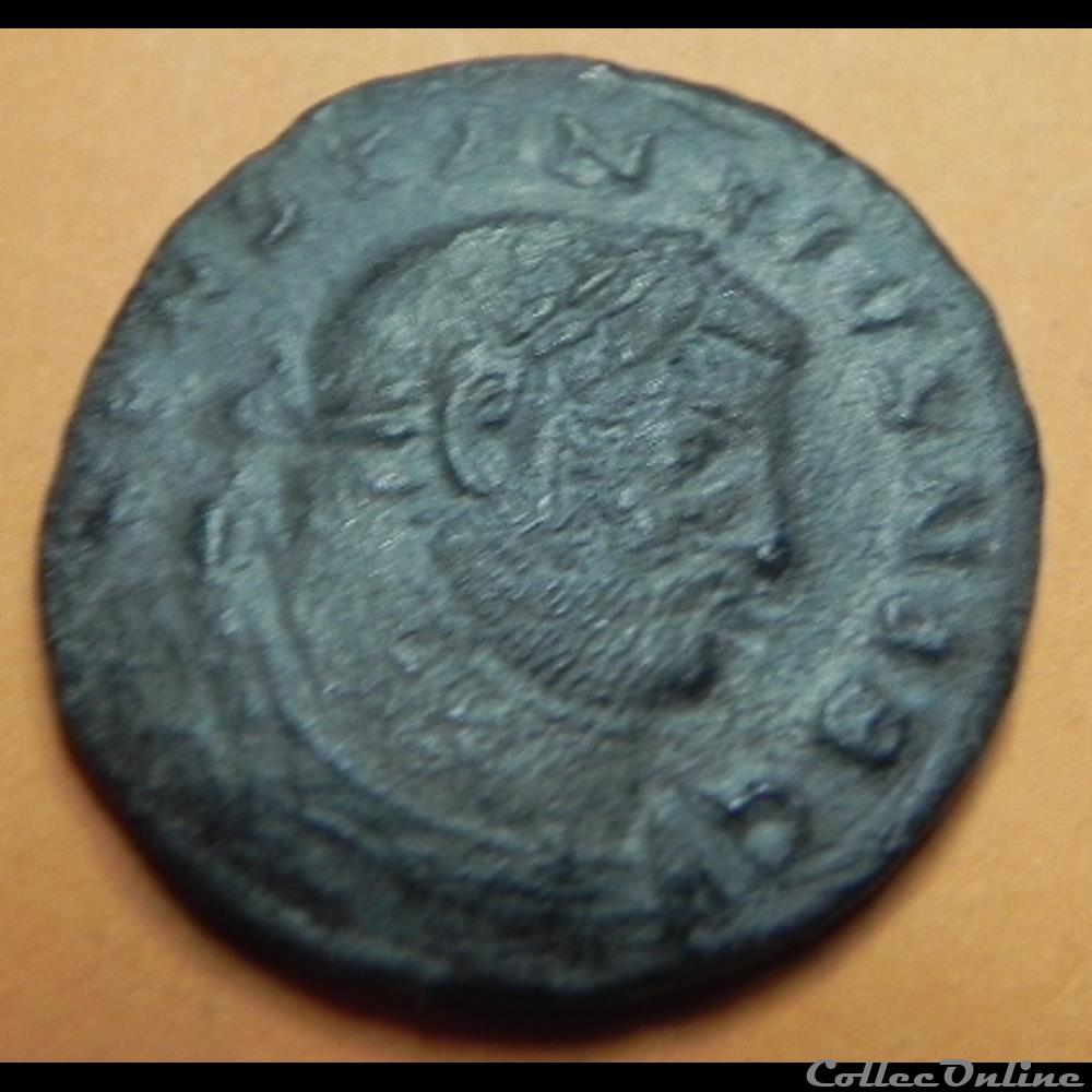 CONSTANCE I CHLORE GENIOPOPULI ROMA 2 monnaie antique romaine constance i chlore geniopopuli roma