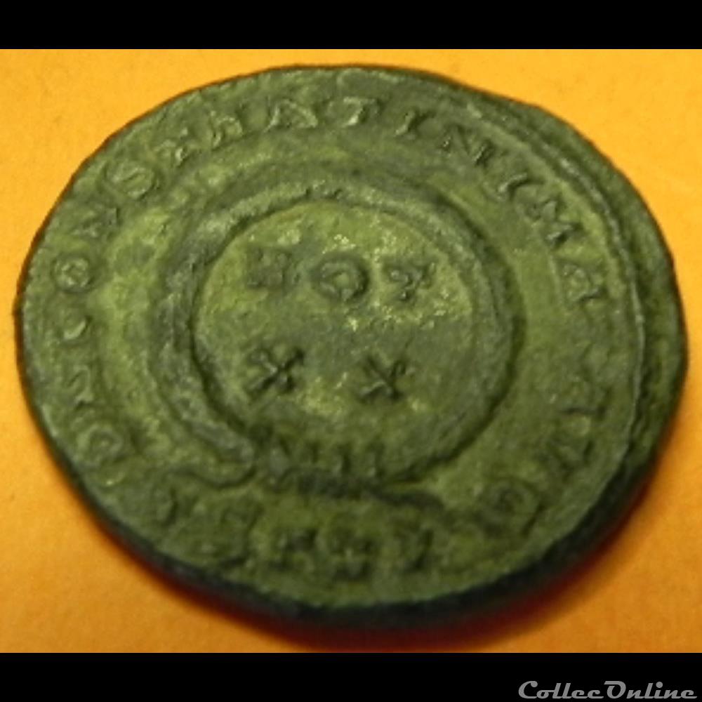 CONSTANTIN I VOT XX TS?? 2 monnaie antique romaine constantin i vot xx ts