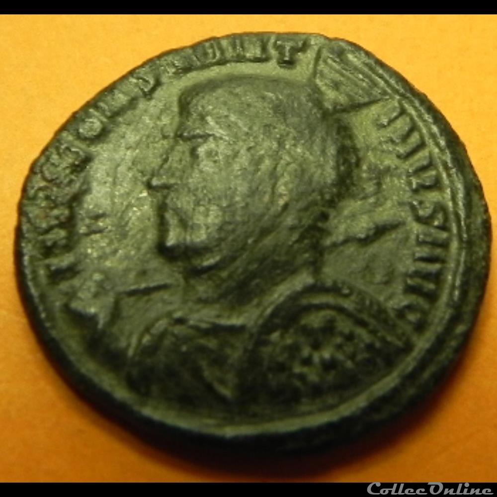 constantin I VICTORIAE LAETAE PRINC PERP/ VOT nummus ASIS monnaie antique romaine constantin i victoriae laetae princ perp vot nummus asis