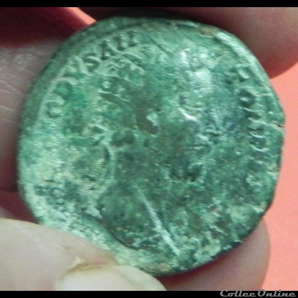 Antonin le Pieux ? monnaie antique romaine antonin le pieux