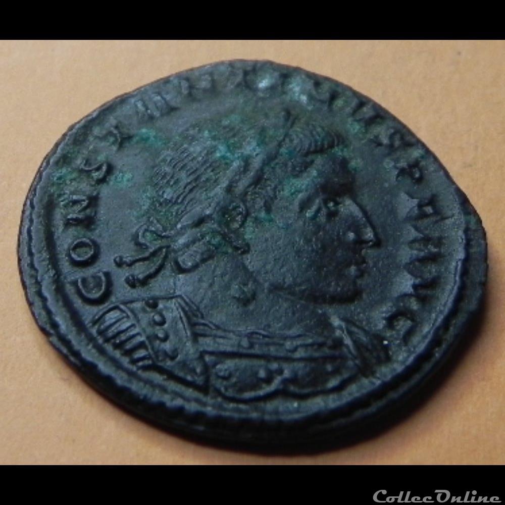 CONSTANTIN Ier MARTI CON-SERVATORI Follis Londres 2 monnaie antique romaine constantin ier marti con servatori follis londres