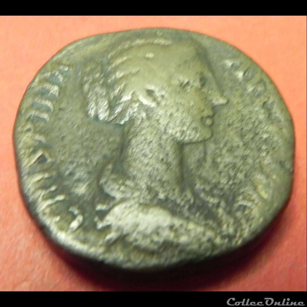 CRISPINA RIC 671 2 monnaie antique romaine crispina ric 671
