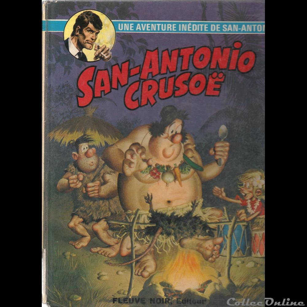 livre bd revue arme blanch mandat territoriaux san antonio crusoe