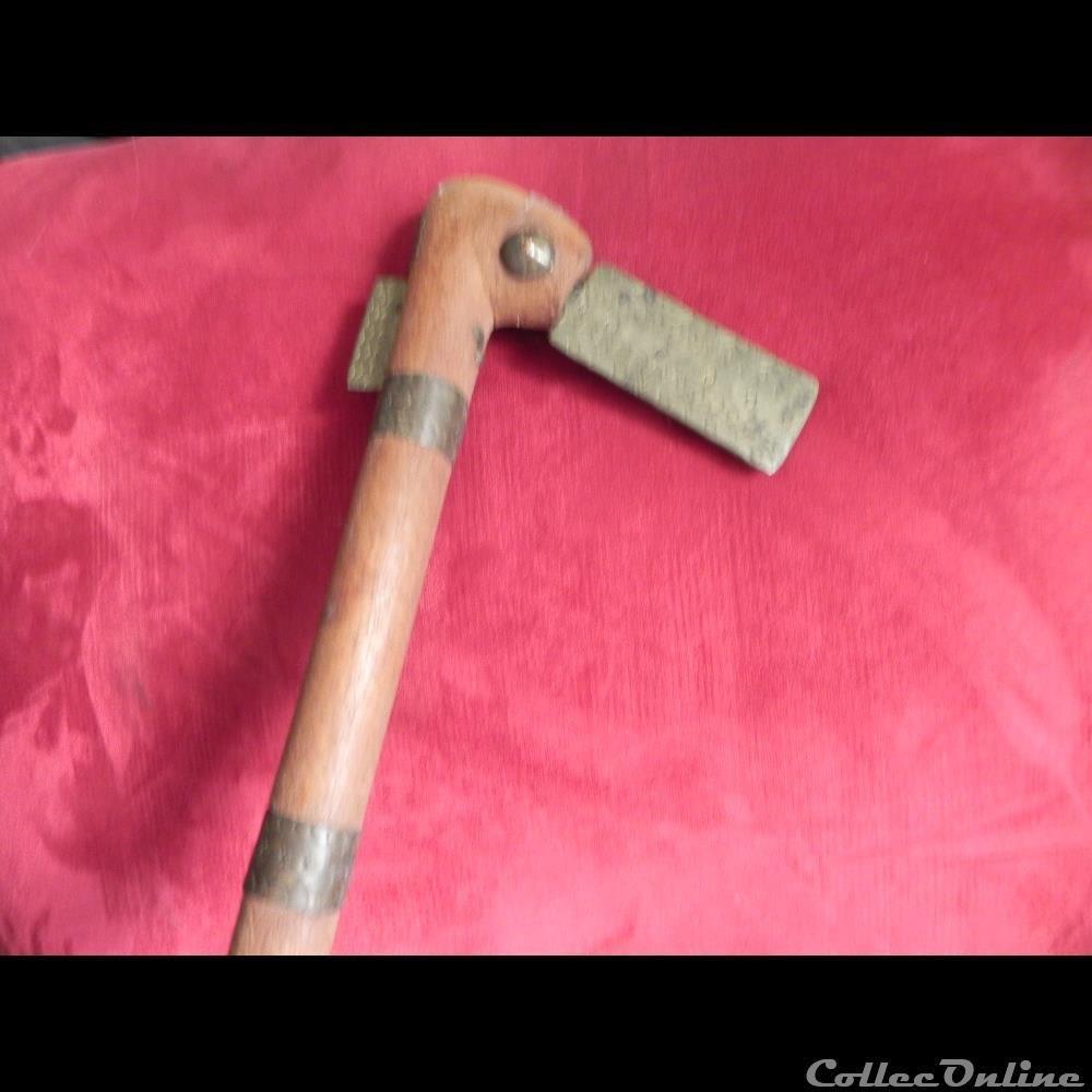 Recade Fon du Dahomey/Bénin. Sceptre de messager 2 militarium arme blanch mandat territoriaux recade fon du dahomey benin sceptre de messager