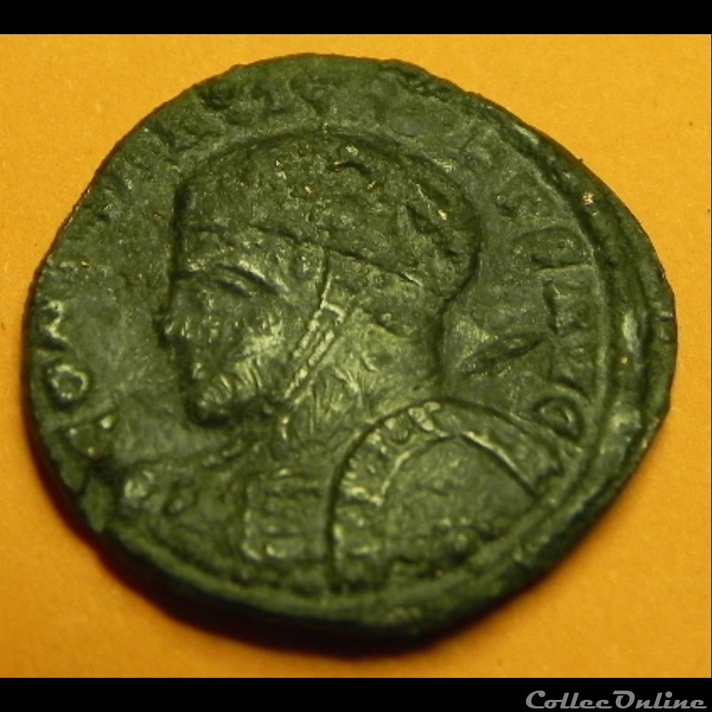 CONSTANTIN Ier LE GRAND VICTORIAE LAETAE PRINC PERP/ VOT/PR. monnaie antique romaine constantin ier le grand victoriae laetae princ perp vot pr