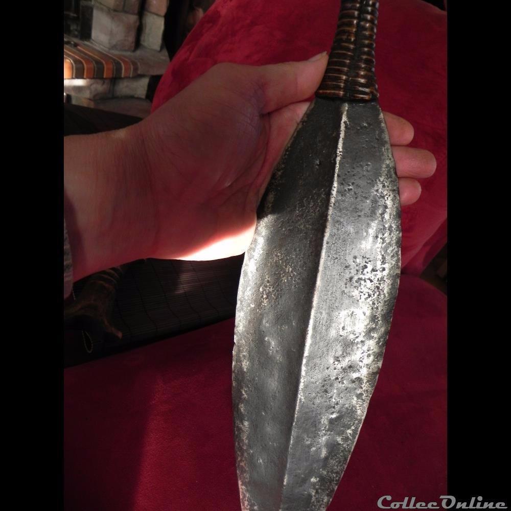 Glaive Ngala-Bangala. Congo 2 militarium arme blanch mandat territoriaux glaive ngala bangala congo