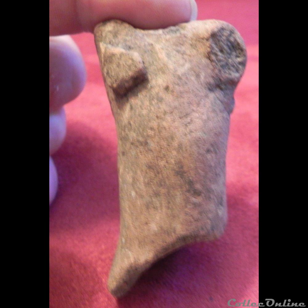 art antiquite archeologie amerique fragment de pot terre cuite