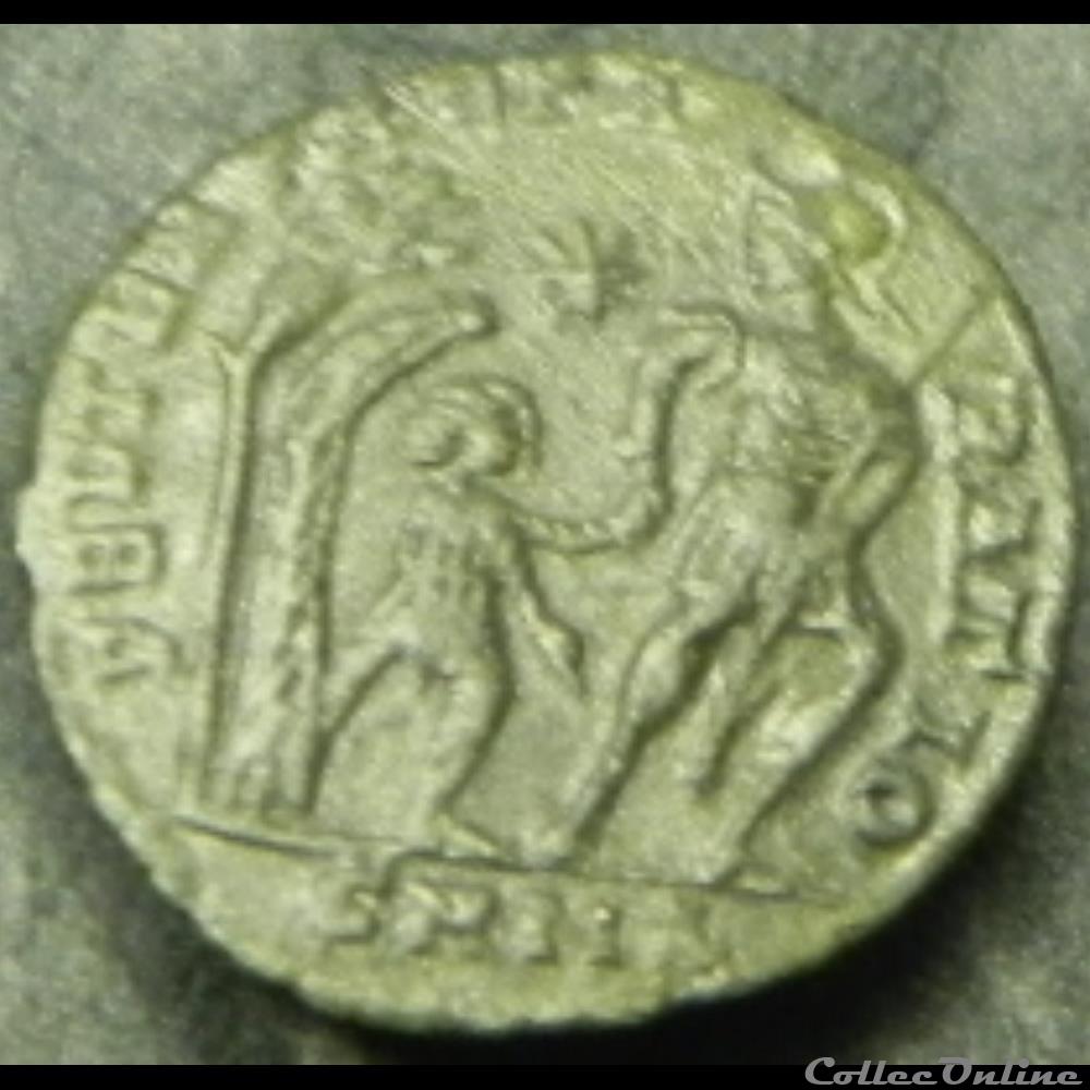 Constans FELTEMP REPARATIO NICOMEDIA follis 4 monnaie antique romaine constans feltemp reparatio nicomedia follis