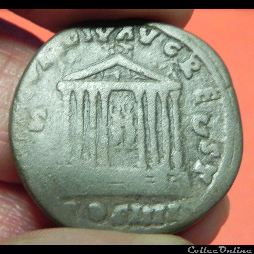 sesterce Antonin le Pieux R2 2 monnaie antique romaine sesterce antonin le pieux r2